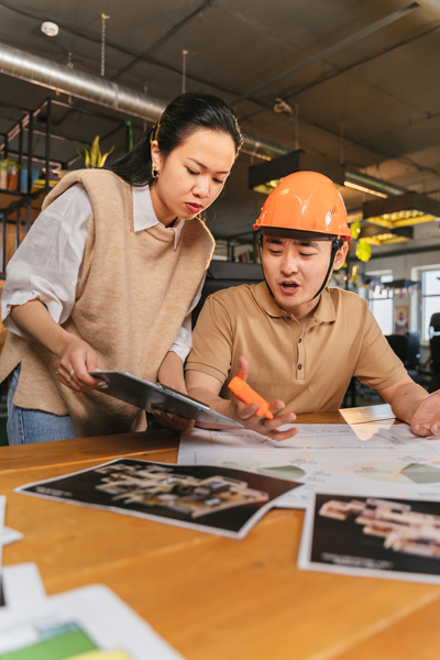 打ち合わせの様子