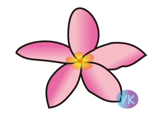 南国の花イラスト